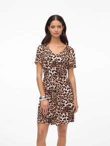Vero Moda VMEASY Lyhyt mekko -Tan - 10307990