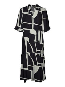 Vero Moda VMEASY Lång klänning -Black - 10308001