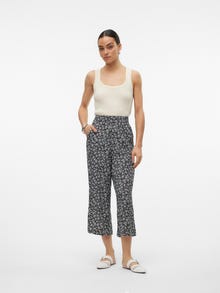 Vero Moda VMEASY Wysoki stan Spodnie Culottes -Black - 10308013