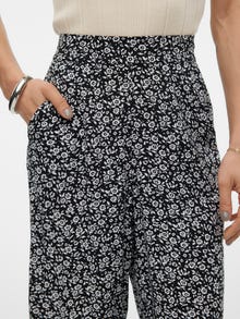 Vero Moda VMEASY Wysoki stan Spodnie Culottes -Black - 10308013