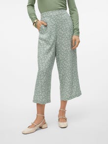Vero Moda VMEASY Trousers -Hedge Green - 10308013