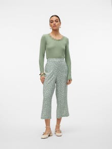 Vero Moda VMEASY Pantalones -Hedge Green - 10308013