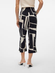 Vero Moda VMEASY High rise Culotte Trousers -Black - 10308013