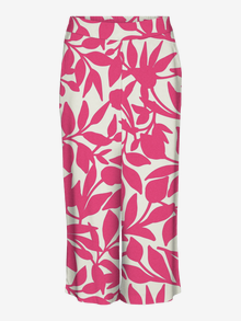 Vero Moda VMEASY Wysoki stan Spodnie Culottes -Snow White - 10308013