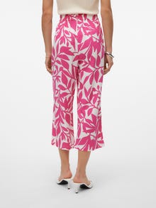 Vero Moda VMEASY Wysoki stan Spodnie Culottes -Snow White - 10308013