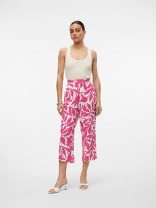 Vero Moda VMEASY Wysoki stan Spodnie Culottes -Snow White - 10308013