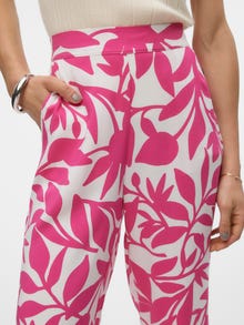 Vero Moda VMEASY Wysoki stan Spodnie Culottes -Snow White - 10308013