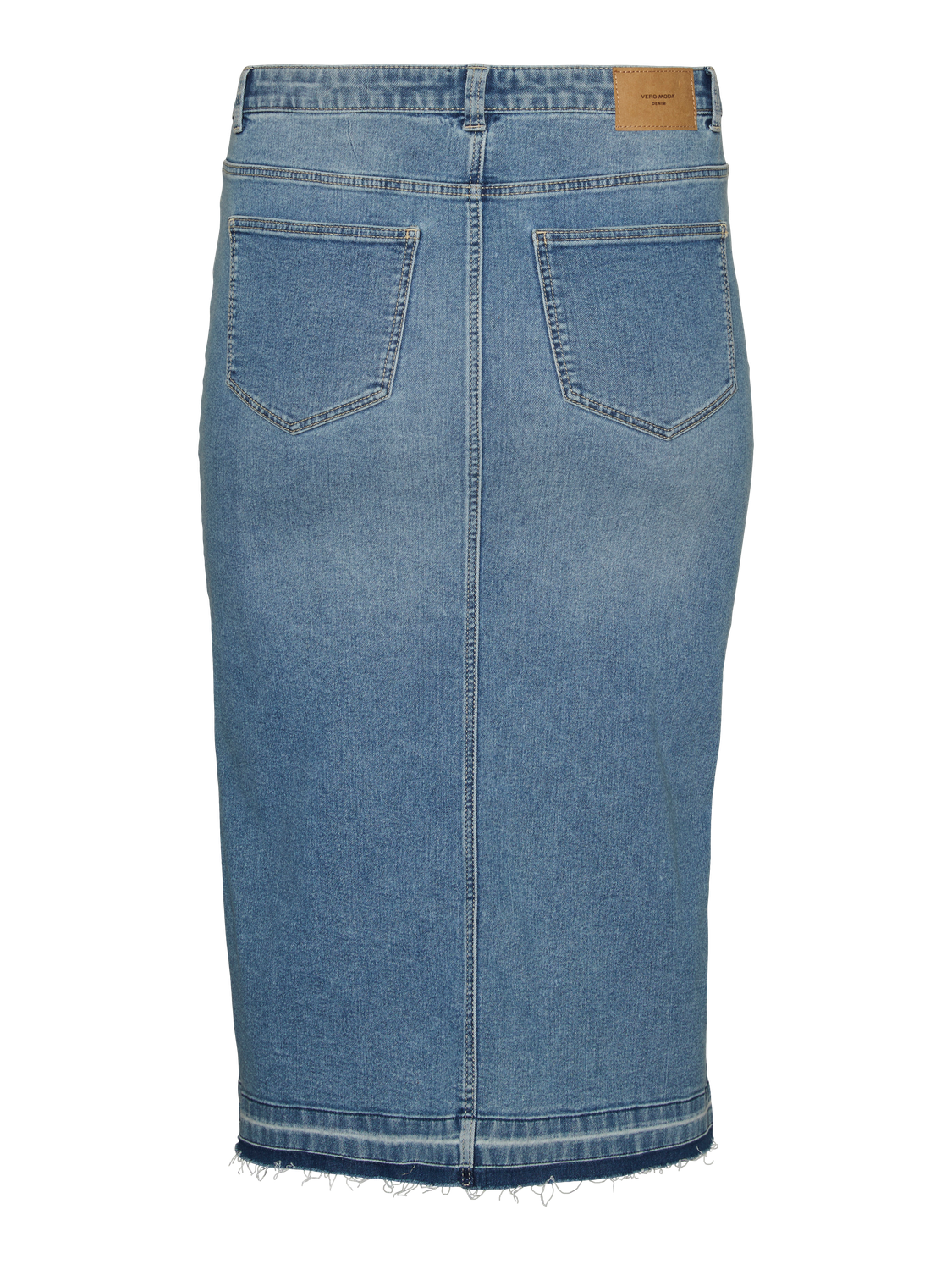 Vero Moda VMCLINA High waist Long skirt -Light Blue Denim - 10308042