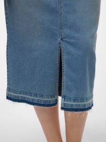 Vero Moda VMCLINA Long Skirt -Light Blue Denim - 10308042