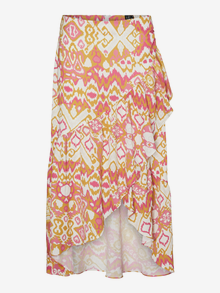 Vero Moda VMCOLLY High waist Lange rok -Snow White - 10308050