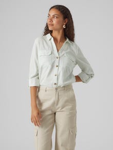 Vero Moda VMMONI Shirt -Snow White - 10308054