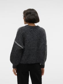 Vero Moda VMZEN Pullover -Dark Grey Melange - 10308145