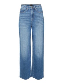 Vero Moda VMTESSA Vid passform Jeans -Medium Blue Denim - 10308153