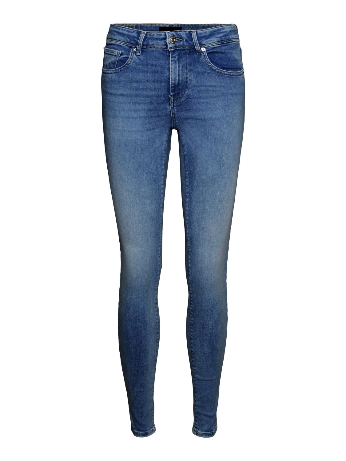 Vero Moda VMSOPHIA Skinny Fit Jeans -Medium Blue Denim - 10308227