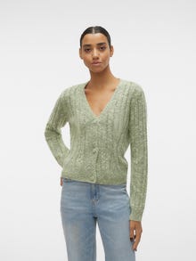 Vero Moda VMLUZI Knit Cardigan -Hedge Green - 10308266