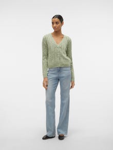 Vero Moda VMLUZI Knit Cardigan -Hedge Green - 10308266