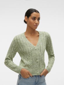 Vero Moda VMLUZI Knit Cardigan -Hedge Green - 10308266
