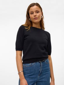 Vero Moda VMSILJE Pulovr -Black - 10308273