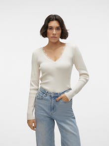 Vero Moda AWVILJA Pulóver -Birch - 10308298