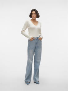 Vero Moda AWVILJA Pulóver -Birch - 10308298