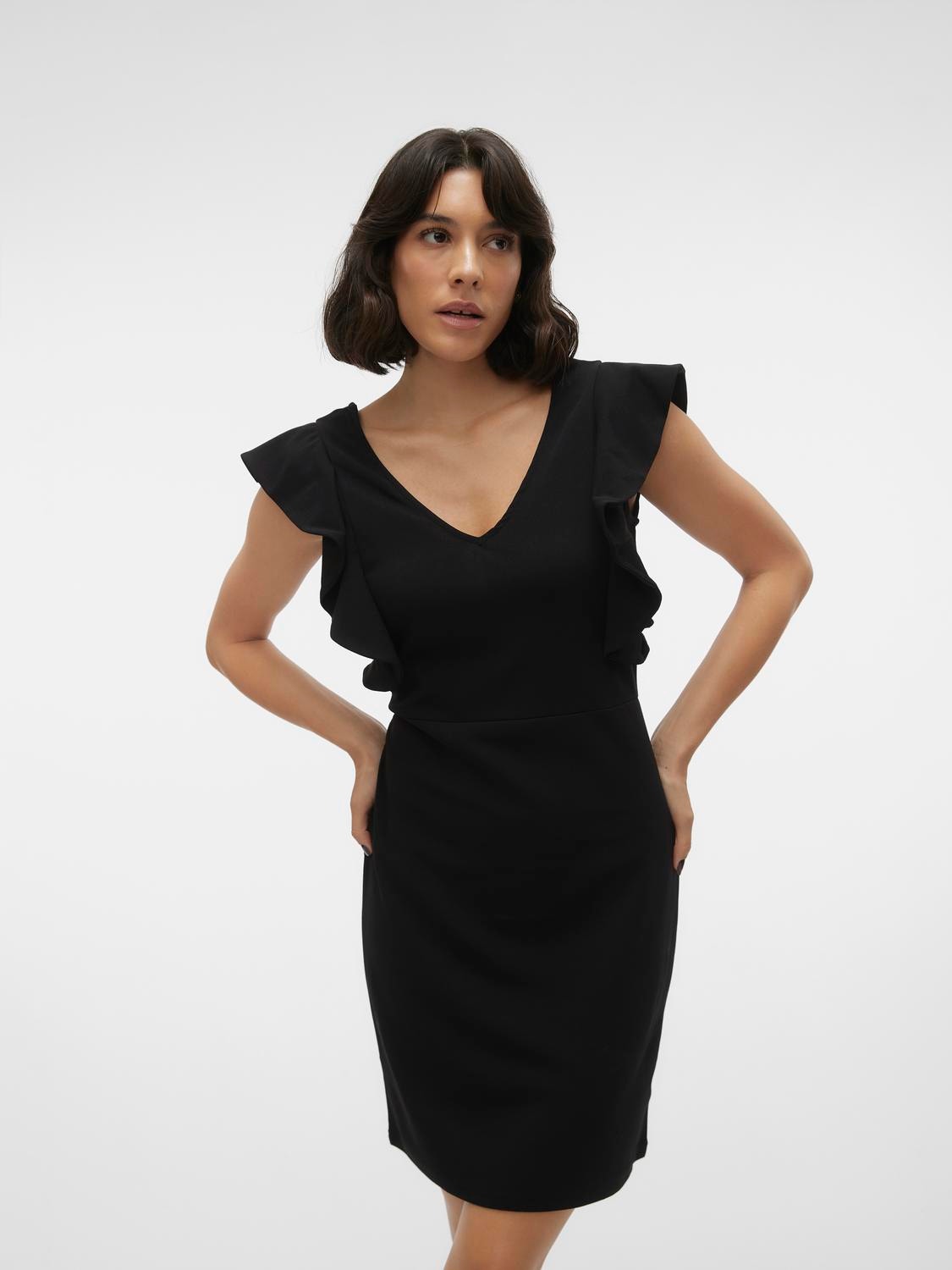 Vero Moda VMALLISON Korte jurk -Black - 10308305