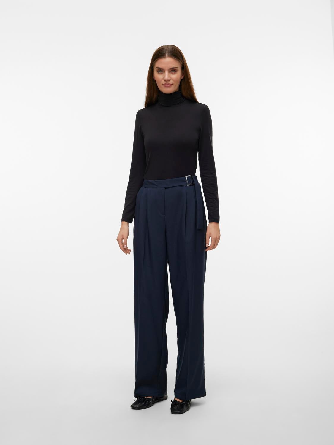 VMBERTA Mid waist Broek