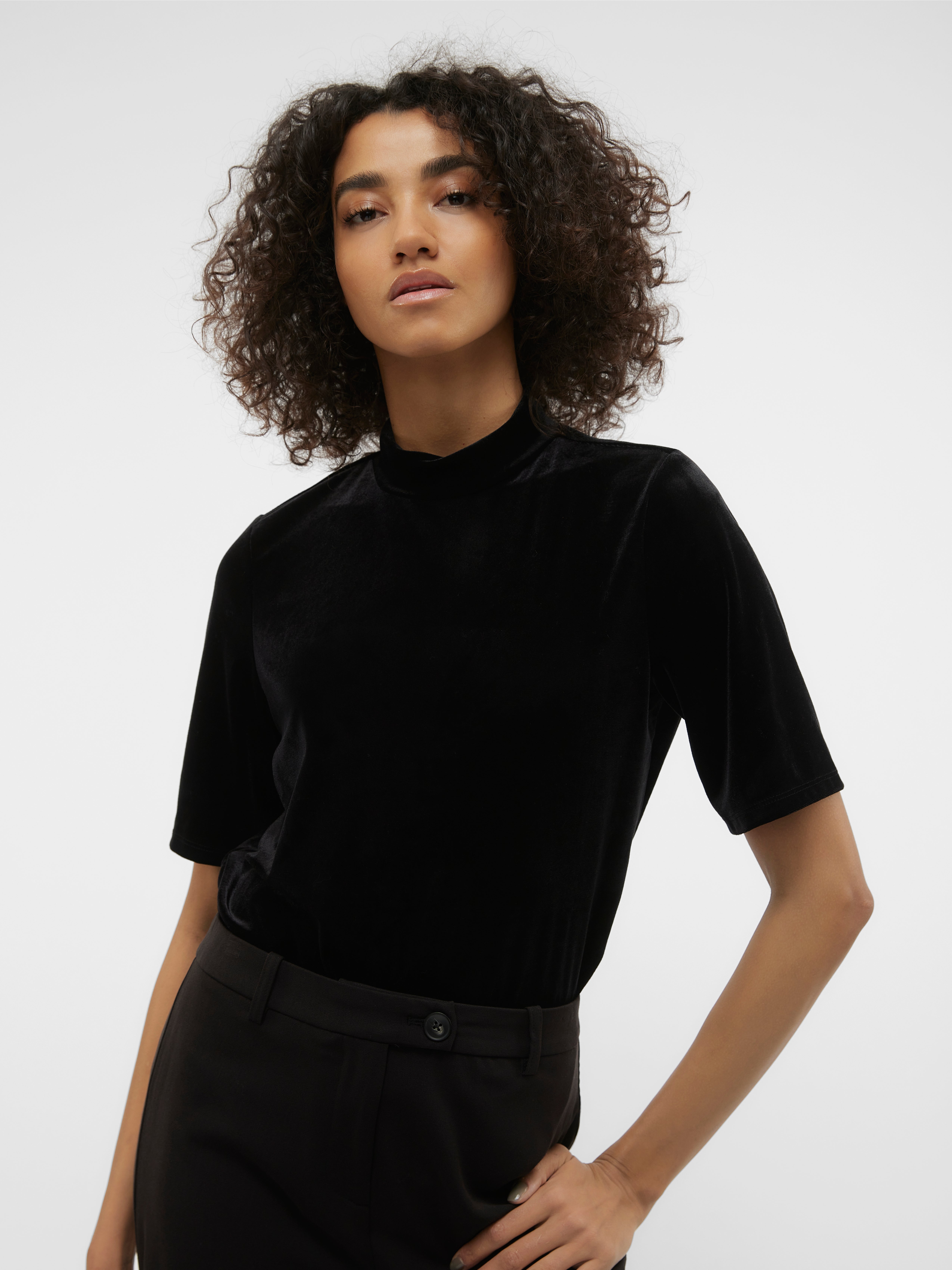 Vero moda top zwart sale