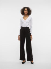 Vero Moda VMBLAKE Taille haute Pantalons -Black - 10308340
