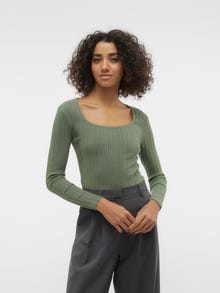 Vero Moda VMCECILIE Pullover -Hedge Green - 10308355