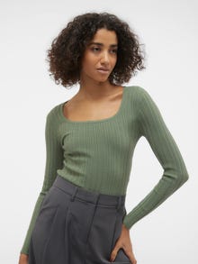 Vero Moda VMCECILIE Pullover -Hedge Green - 10308355
