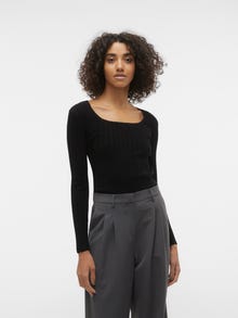 Vero Moda VMCECILIE Pulovr -Black - 10308355