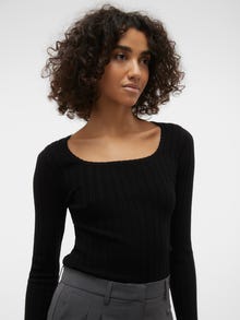 Vero Moda VMCECILIE Pulovr -Black - 10308355