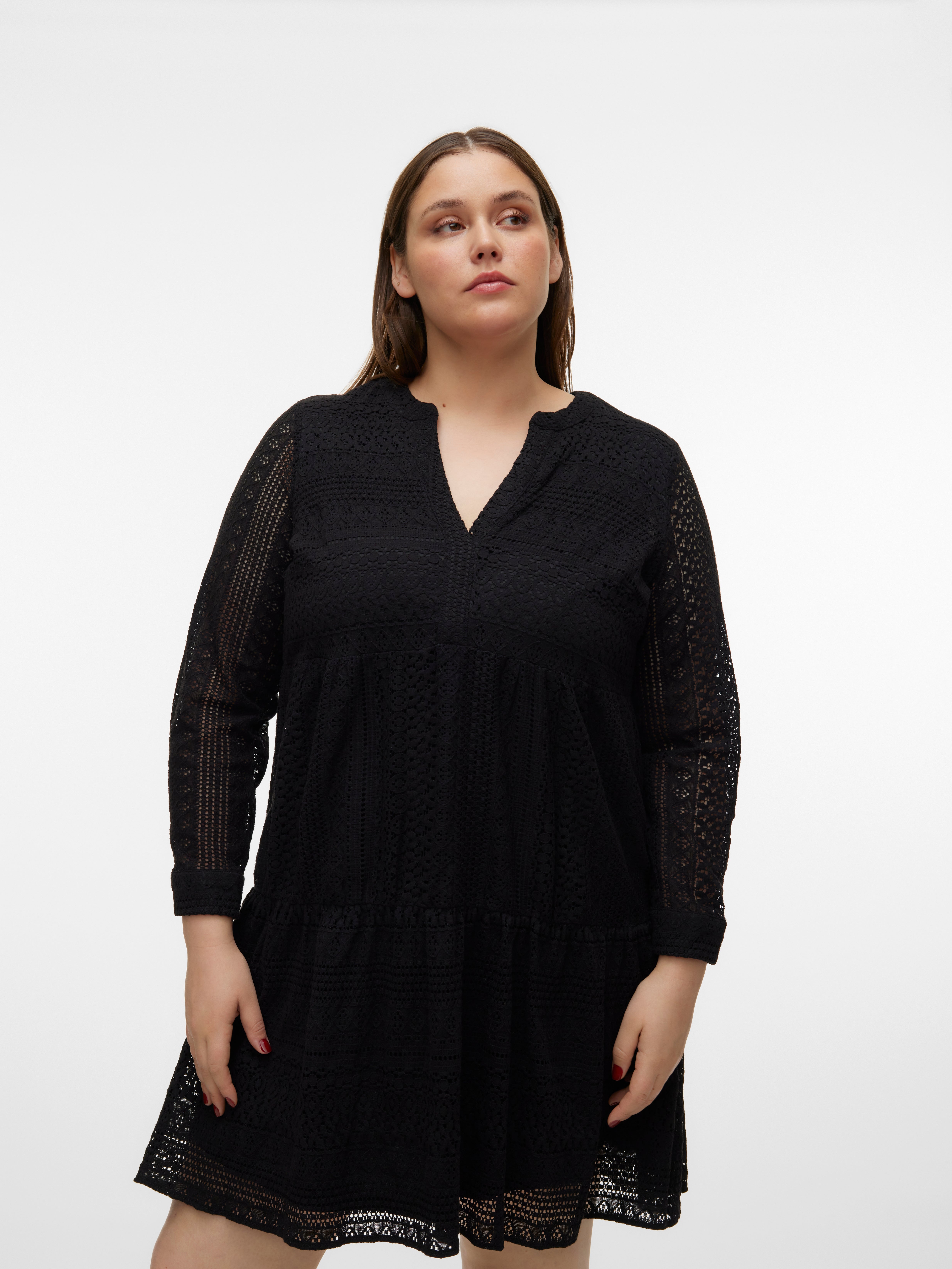 VERO MODA dam tunika VMIRIS - Dark Olive GRAPHIC PUMICE STONE main image 1