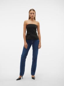 Vero Moda VMPAM Straight fit Jeans -Medium Blue Denim - 10308405