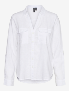 Vero Moda VMLINN Skjorta -Snow White - 10308407