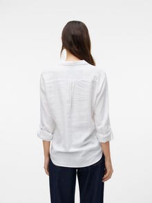 Vero Moda VMLINN Skjorta -Snow White - 10308407