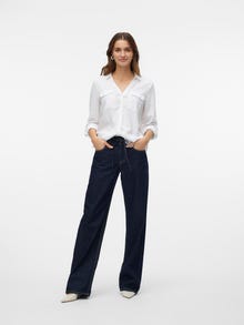 Vero Moda VMLINN Skjorta -Snow White - 10308407