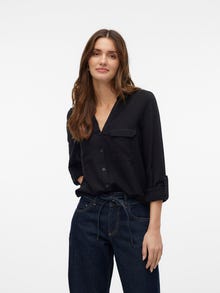 Vero Moda VMLINN Skjorta -Black - 10308407