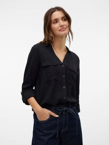 Vero Moda VMLINN Skjorta -Black - 10308407