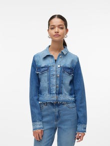 Vero Moda VMEZRA Jeansjacka -Medium Blue Denim - 10308412