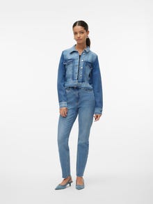 Vero Moda VMEZRA Giubbotto di jeans -Medium Blue Denim - 10308412