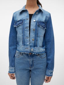 Vero Moda VMEZRA Jeansjacka -Medium Blue Denim - 10308412