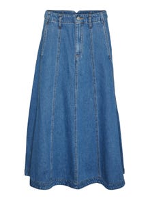 Vero Moda VMBRYNN Długa spódnica -Medium Blue Denim - 10308414