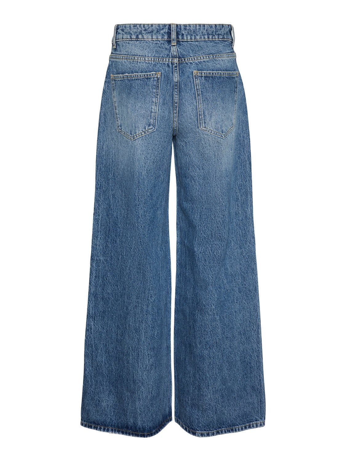 Vero Moda VMREMY Wide Fit Jeans -Medium Blue Denim - 10308425