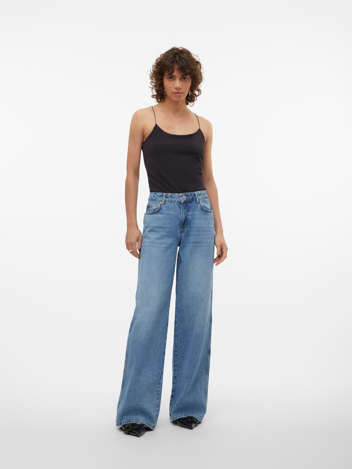 VMREMY Mid rise Wide Fit Jeans