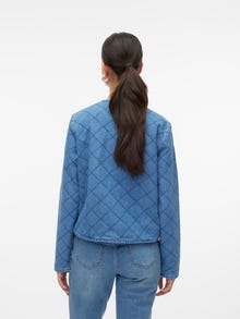 Vero Moda VMOLIVE Denim jacket -Medium Blue Denim - 10308430