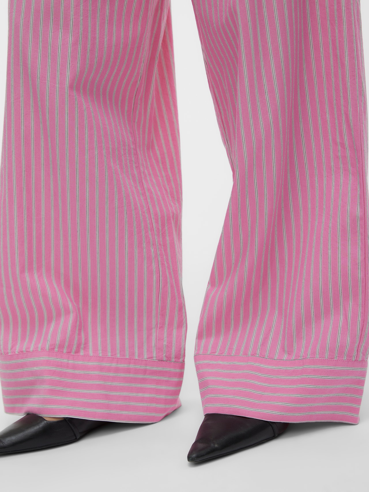 Vero Moda VMGILI Taille haute Pantalons -Pink Cosmos - 10308443