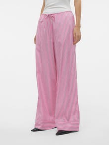 Vero Moda VMGILI High rise Trousers -Pink Cosmos - 10308443