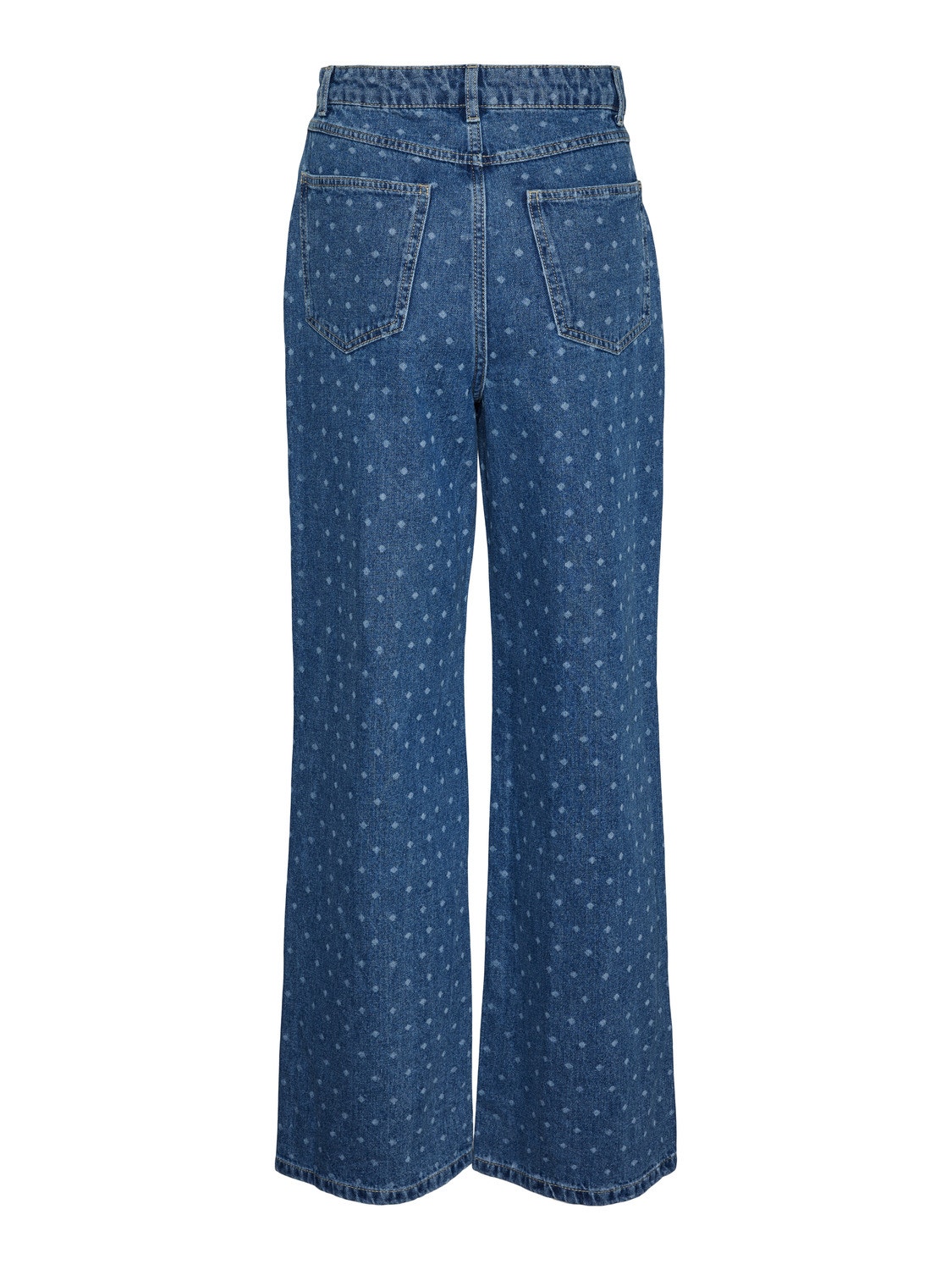 Vero Moda VMKATHY Szeroki krój Jeans -Medium Blue Denim - 10308474