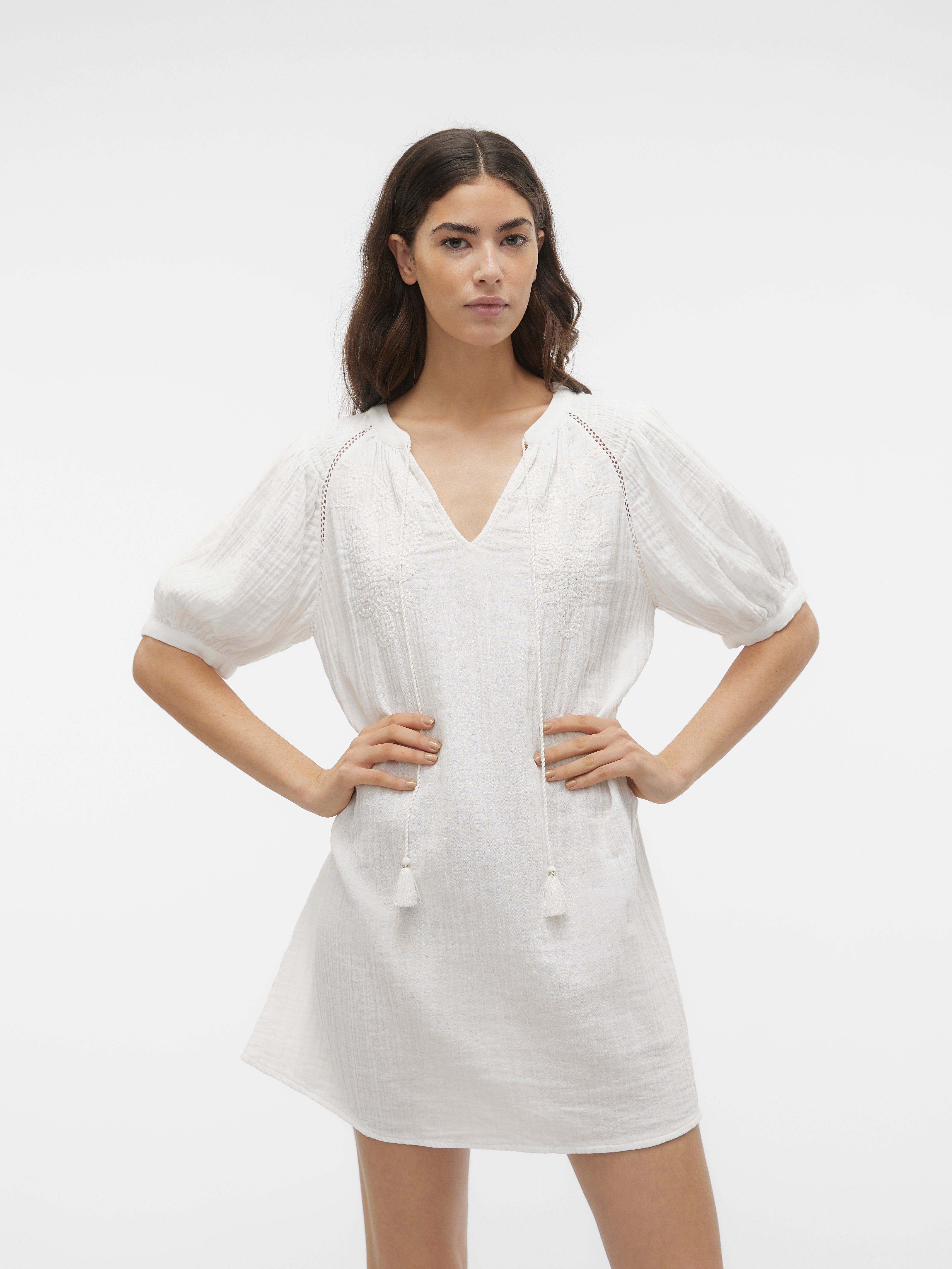 VMKISY Tuniek White Clear Vero Moda